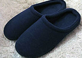 Pantuflas hotelero